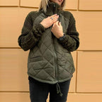Letzter Tag: Strick-Pufferjacke – Komfort und Bewegungsfreiheit + 🎁 Thermosocken GRATIS dazu!