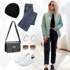 Letzter Tag: Strick-Pufferjacke – Komfort und Bewegungsfreiheit + 🎁 Thermosocken GRATIS dazu!