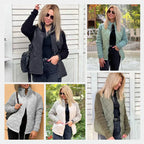 Letzter Tag: Strick-Pufferjacke – Komfort und Bewegungsfreiheit + 🎁 Thermosocken GRATIS dazu!
