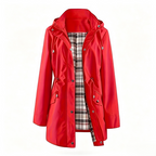 🔥Letzter Tag: 60% Rabatt!⏰🌧️🧥Wasserdichte lange Trenchcoats mit Kapuze für Damen👍