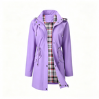 🔥Letzter Tag: 60% Rabatt!⏰🌧️🧥Wasserdichte lange Trenchcoats mit Kapuze für Damen👍